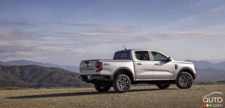 Design extérieur de Ford Ranger 2024